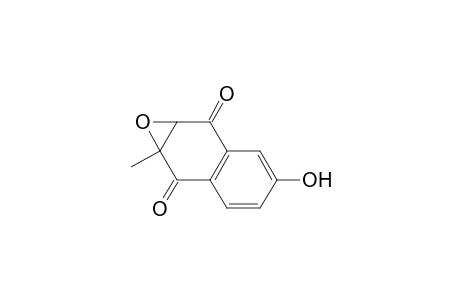 6-Hydroxy-2-methyl-1,4-naphthoquinone-2,3-epoxide.