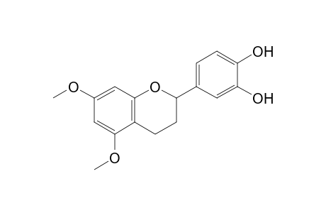 (+/-)-3',4'-DIHYDROXY-5,7-DIMETHOXYFLAVAN