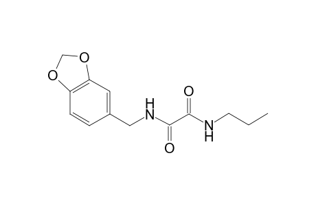 Ethanediamide, N-(1,3-benzodioxol-5-ylmethyl)-N'-propyl-