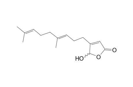 3-[(3E)-4,8-dimethylnona-3,7-dienyl]-2-hydroxy-2H-furan-5-one