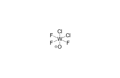 TRIFLUORODICHLOROOXOTUNGSTENATE ANION