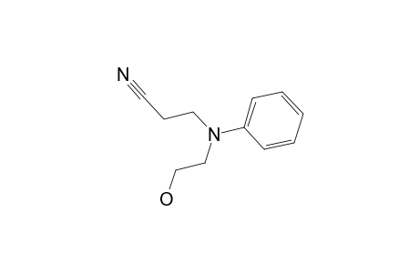 3-[N-(2-hydroxyethyl)anilino]propionitrile