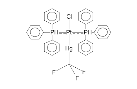 TRANS-CHLOROBIS(TRIPHENYLPHOSPHINE)(TRIFLUOROMETHYLMERCURO)PLATINA