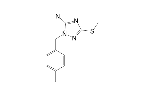 5-AMINO-1-(PARA-METHYLBENZYL)-3-METHYLTHIO-1,2,4-TRIAZOLE