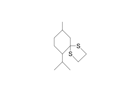 2-ISOPROPYL-5-METHYLCYCLOHEXAN-1-SPIRO-2'-(1,3-DITHIOLAN);MENTHON-ETHYLENTHIOACETAL