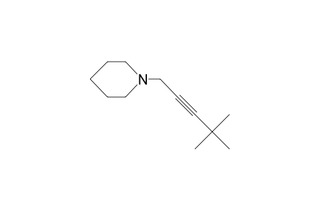 1-(4,4-Dimethyl-pent-2-ynyl)-piperidine