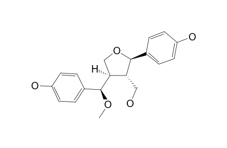 CHUSHIZISIN_G;(7-R*,8-S*,8'-R*)-7'-BETA-METHOXY-4,4',9-TRIHYDROXY-7,9'-EPOXY-8,8'-LIGNAN