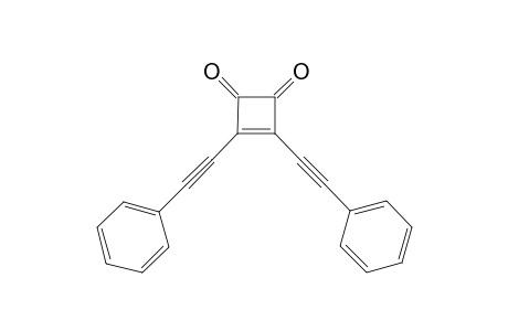 3,4-BIS-(PHENYLETHYNYL)-3-CYCLOBUTENE-1,2-DIONE