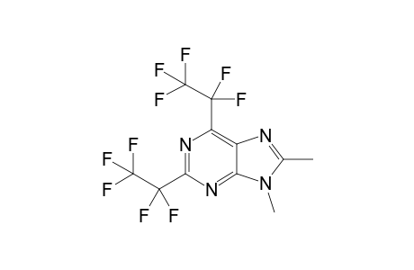 8,9-Dimethyl-2,6-bis(perfluoroethyl)-9H-purine