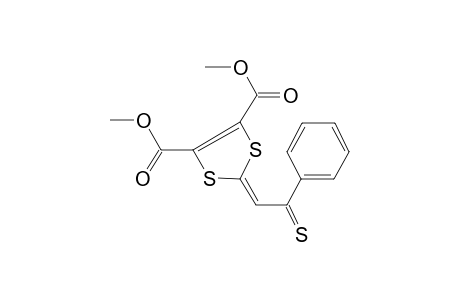 Dimethyl 2-(2-phenyl-2-thioxoethylidene)-1,3-dithiole-4,5-dicarboxylate