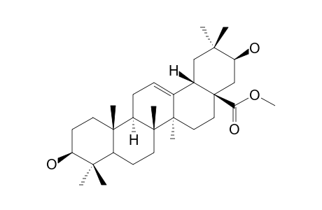 METHYL-3-BETA,21-BETA-DIHYDROXY-OLEAN-12-ENE-28-OATE