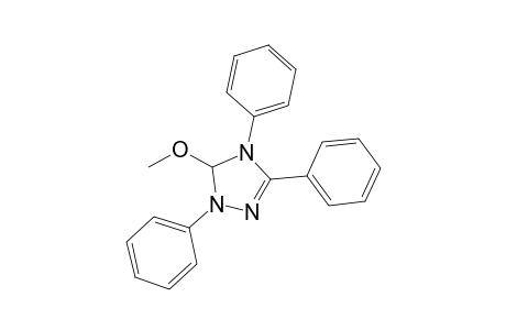 5-Methoxy-1,3,4-triphenyl-4,5-dihydro-1H-1,2,4-triazoline