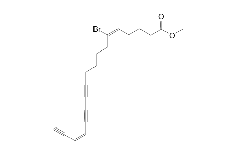 6-BROMO-(5E,15Z)-OCTADECA-5,15-DIENE-11,13,17-TRIYNOIC-ACID-METHYLESTER