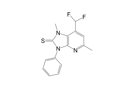 1,5-Dimethyl-3-phenyl-7-(difluoromethyl)-1,3-dihydro-2H-imidazo[4,5-b]pyridine-2-thione