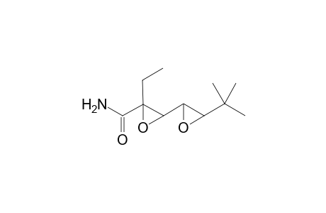 (2RS,3SR,4RS,5RS)-2,3 : 4,5-Diepoxy-2-ethyl-6,6-dimethylheptanamide