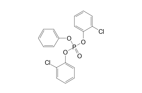 phosphoric acid, bis(o-chlorophenyl) phenyl ester