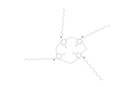 CONE-25,26,27,28-TETRAKIS-(DODECYLOXY)-5,11,17,23-TETRAIODOCALIX-[4]-ARENE