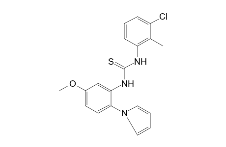 3-chloro-5'-methoxy-2-methyl-2'-(pyrrol-1-yl)thiocarbanilide