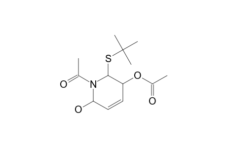 3-ACETOXY-1-ACETYL-2-TERT.-BUTYL-THIO-6-HYDROXY-1,2,3,6-TETRAHYDRO-PYRIDINE