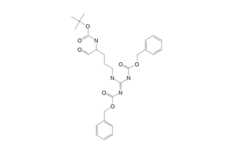 N7,N7'-BIS-[(BENZYLOXY)-CARBONYL]-N2-[(TERT.-BUTOXY)-CARBONYL]-L-ARGININAL;N2-BOC-N7,N7'-DI-Z-ARGININAL