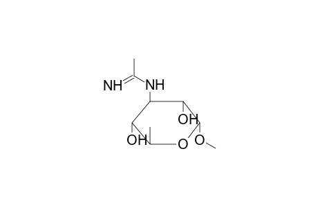 METHYL-3-ACETAMIDINO-3,6-DIDEOXY-ALPHA-L-GLUCOPYRANOSIDE