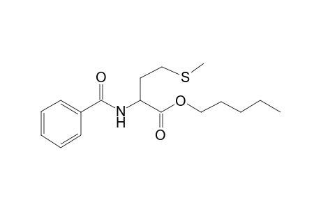 homocysteine, N-benzoyl-S-methyl-, pentyl ester