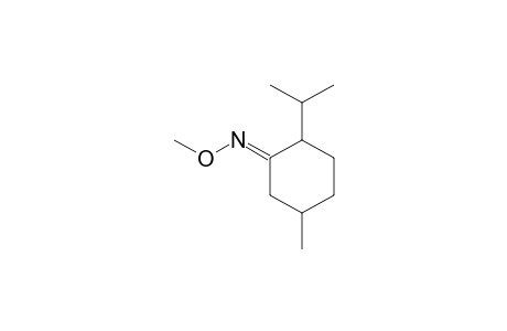 (E)-ISOMENTHONE-(O-METHYL)-OXIME