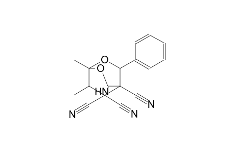 3-Imino-1,7-dimethyl-5-phenyl-2,6-dioxa-bicyclo[2.2.2]octane-4,8,8-tricarbonitrile