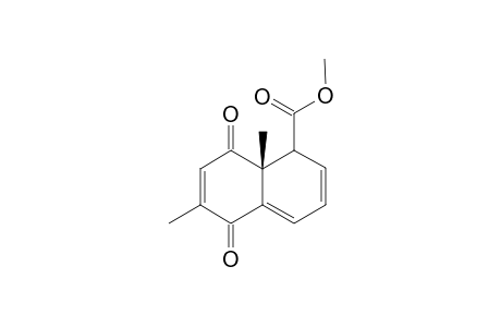 1,5,8,8a-tetrahydro-6,8a.beta.-dimethyl-5,8-dioxo-1-.alpha.-naphthalenecarboxylic acid methyl ester