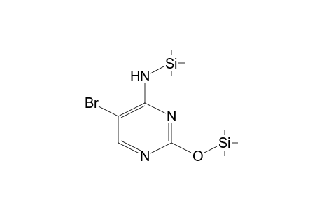 4-Pyrimidinamine, 5-bromo-N-(trimethylsilyl)-2-[(trimethylsilyl)oxy]-