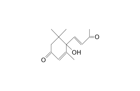 4-(3-Oxo-1-butenyl)-4-hydroxy-3,5,5-trimethyl-2-cyclohexen-1-one