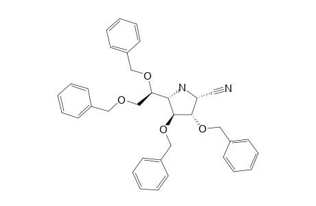 3,4,6,7-TETRA-O-BENZYL-2,5-DIDEOXY-2,5-IMINO-D-GLYCERO-D-GLUCO-HEPTONONITRILE