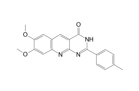 7,8-Dimethoxy-2-p-tolyl-3H-pyrimido[4,5-b]quinolin-4-one