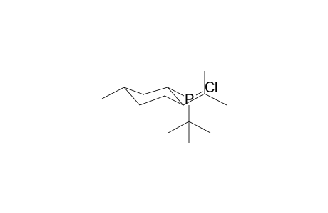 Phosphinous chloride, (1,1-dimethylethyl)[2(or 5)-methyl-5(or 2)-(1-methylethyl)cyclohexyl]-