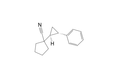 1-[(1S,2S)-2-phenylcyclopropyl]cyclopentanecarbonitrile