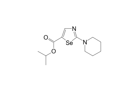 2-piperidino-1,3-selenazole-5-carboxylic acid isopropyl ester