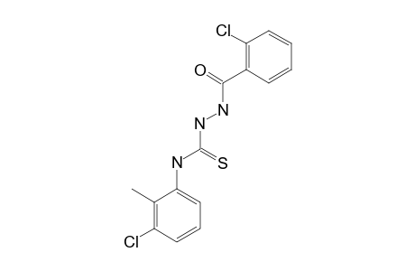 1-(o-chlorobenzoyl)-4-(3-chloro-o-tolyl)-3-thiosemicarbazide