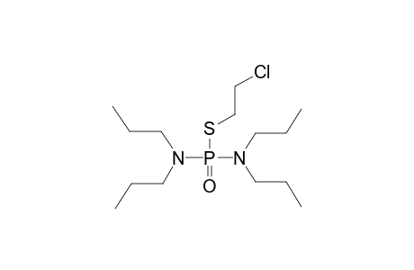 S-(2-CHLOROETHYL)-N,N,N',N'-TETRAPROPYLDIAMIDOTHIOLPHOSPHATE