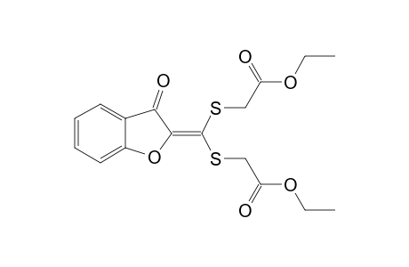 2-[BIS-(ETHOXYCARBONYLMETHYLTHIO)-METHYLENE]-3(2H)-BENZOFURANONE