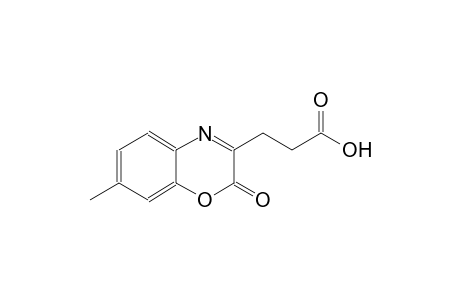 2H-1,4-benzoxazine-3-propanoic acid, 7-methyl-2-oxo-