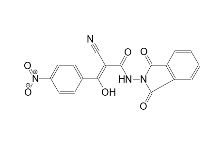 2-propenamide, 2-cyano-N-(1,3-dihydro-1,3-dioxo-2H-isoindol-2-yl)-3-hydroxy-3-(4-nitrophenyl)-, (2Z)-