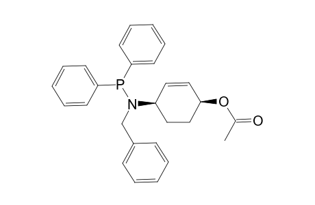 (Z)-1-Acetoxy-4-[benzyl(diphenylphosphinous)amidyl]cyclohex-2-ene