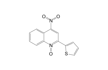 2-(2-THIENYL)-4-NITRO-QUINOLINE-1-OXIDE