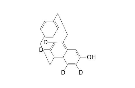 syn-17-Hydroxy-12,13,18,19-tetradeuterio[2.2](1,4)naphthalenoparacyclophane