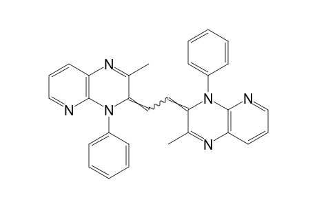 3,3'-ethanediylidenebis[3,4-dihydro-2-methyl-4-phenylpyrido[2,3-b]pyrazine]