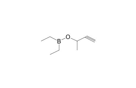 1-Methyl-2-propynyl diethylborinate