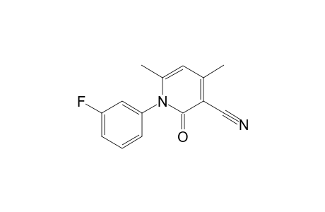 1-(3-Fluoro-phenyl)-4,6-dimethyl-2-oxo-1,2-dihydro-pyridine-3-carbonitrile