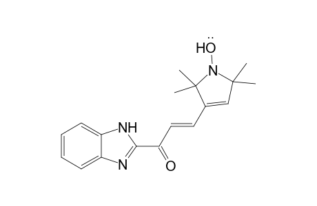 3-[3-(2-Benzimidazolyl)-3-oxopropenyl]-2,5-dihydro-2,2,5,5-tetramethyl-1H-pyrrol-1-yloxyl radical