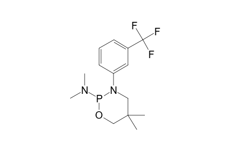 2-(DIMETHYLAMINO)-3-(META-(TRIFLUOROMETHYL)-PHENYL)-5,5-DIMETHYL-1,3,2-OXAZAPHOSPHORINANE