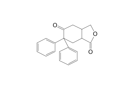 8-Oxabicyclo[4.3.0]nonane-4,9-dione, 3,3-diphenyl-